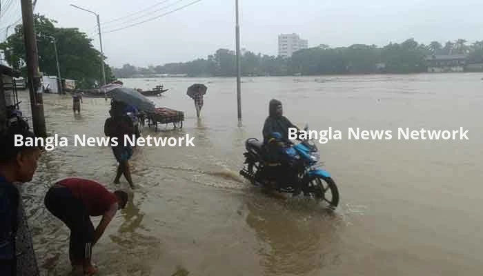 সিলেটে সব উপজেলায় বন্যা, ৭ লাখ মানুষ পানিবন্দি