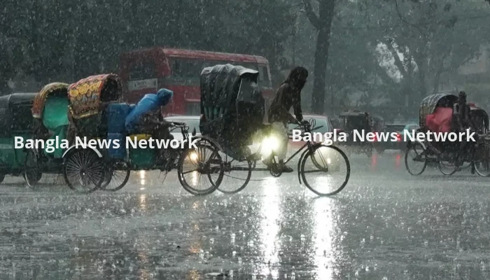 তিন বিভাগে অতি ভারী বৃষ্টিপাতের পূর্বাভাস
