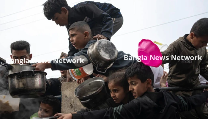 গাজার শিশুরা মারা যাচ্ছে অনাহারে : ডব্লিউএইচও