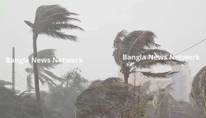 দেশের কয়েক অঞ্চলে ৬০ কিমি বেগে ঝোড়ো হাওয়ার পূর্বাভাস