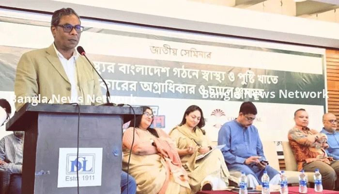 অতীতে সরকারের ভুল পলিসির কারণে স্বাস্থ্য ব্যবস্থা মেরামতের অযোগ্য: স্বাস্থ্য প্রতিমন্ত্রী