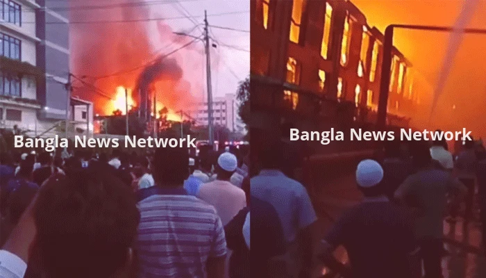 আদমজী ইপিজেডের কারখানায় ভয়াবহ আগুন, নিয়ন্ত্রণে ৯ ইউনিট