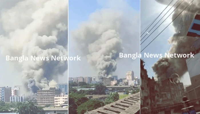 টঙ্গীতে ওষুধ কারখানায় ভয়াবহ আগুন, নিয়ন্ত্রণে কাজ করছে ৮ ইউনিট