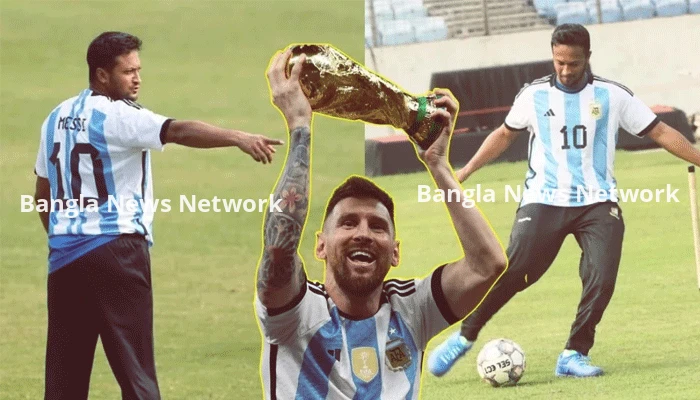 আর্জেন্টিনা বিশ্বকাপ জিতলে অবাক হবো: সাকিব আল হাসান