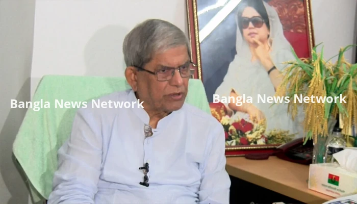 নতুন সংবিধান গ্রহণ করবো না, তবে জুলাই সনদের নিশ্চয়তা দেয়া হবে: মির্জা ফখরুল