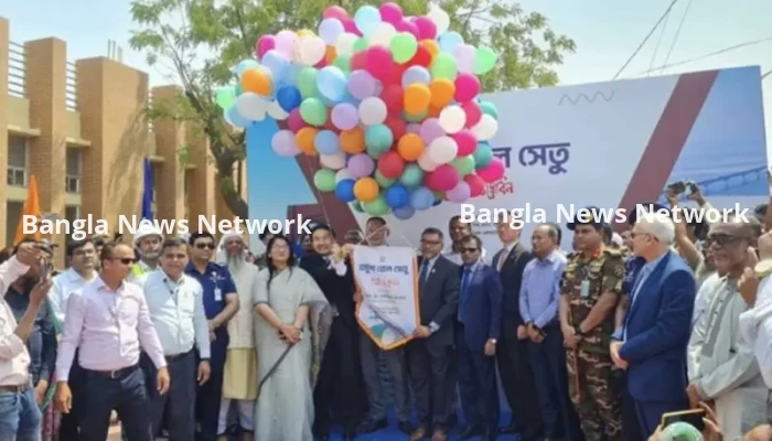 দেশের সর্ববৃহৎ যমুনা রেল সেতুর উদ্বোধন, ৩ মিনিট ১৯ সেকেন্ডে পার হলো ট্রেন