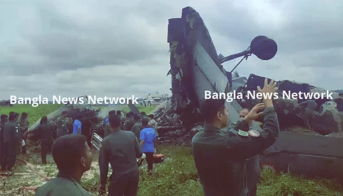 ভারতের আসামে বিমানবাহিনীর এএন-৩২ বিধ্বস্ত, ঘাঁটির ভেতরেই আগুন
