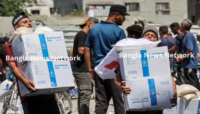 ফিলিস্তিনে জাতিসংঘের ত্রাণ কার্যক্রম নিষিদ্ধ করল ইসরায়েল