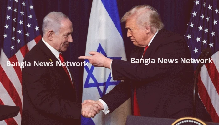 যুক্তরাষ্ট্রকে ছাড়া ইসরায়েলের অস্তিত্ব থাকতো না: ট্রাম্প