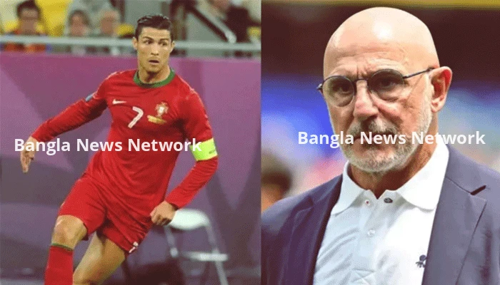 রোনালদো না খেললেই ভালো হতো: স্পেন কোচ