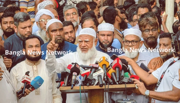 ধ্বংস করা স্বাস্থ্যকেন্দ্রে ৫০ লাখ টাকা দেওয়ার ঘোষণা জামায়াতের