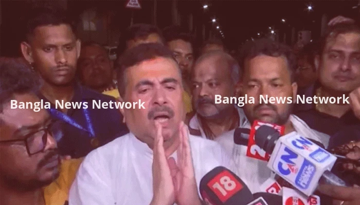 শুভেন্দুকে দেখেই ‘জয় বাংলা’ ও ‘চোর চোর’ স্লোগান, উত্তাল কালীঘাট