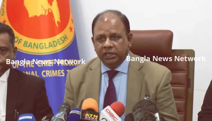 ১ বছরের মধ্যে জুলাই হত্যা মামলার বিচার শেষ হবে: চিফ প্রসিকিউটর
