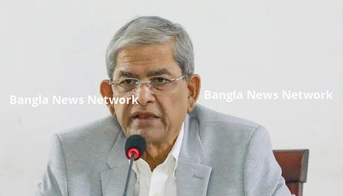 শেখ হাসিনা ও তার দুই দোসরের বিরুদ্ধে রায়ে ন্যায় বিচার প্রতিষ্ঠা হয়েছে: মির্জা ফখরুল