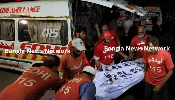 পাকিস্তানে গাড়ি থামিয়ে ২২ জনকে হত্যা