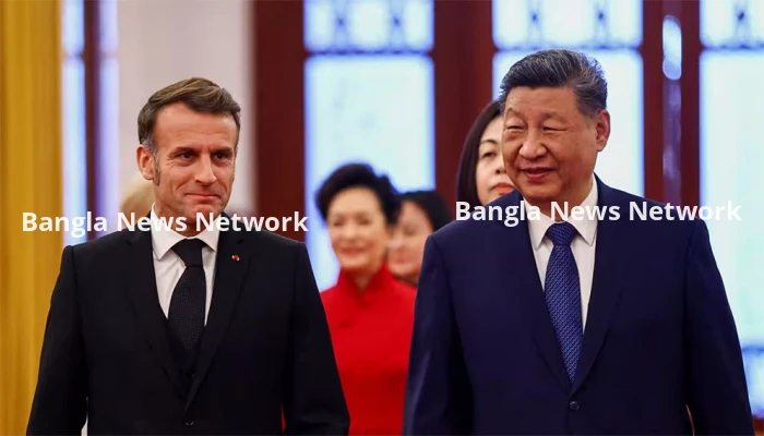শি জিনপিংয়ের সঙ্গে সাক্ষাৎ করলেন ম্যাকরন