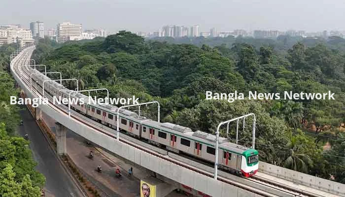 ২৫ আগস্ট থেকে চলবে মেট্রোরেল
