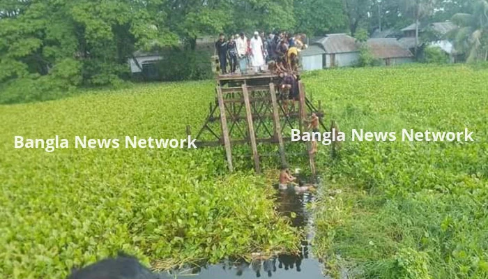 বরগুনায় সেতু ভেঙে মাইক্রোবাস খালে পরে নিহত ৮