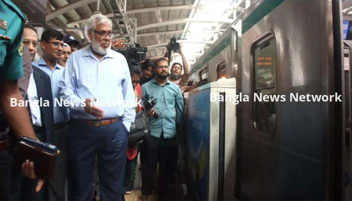 মিরপুর-১০ মেট্রো স্টেশন চালু, খরচ কত জানালেন উপদেষ্টা