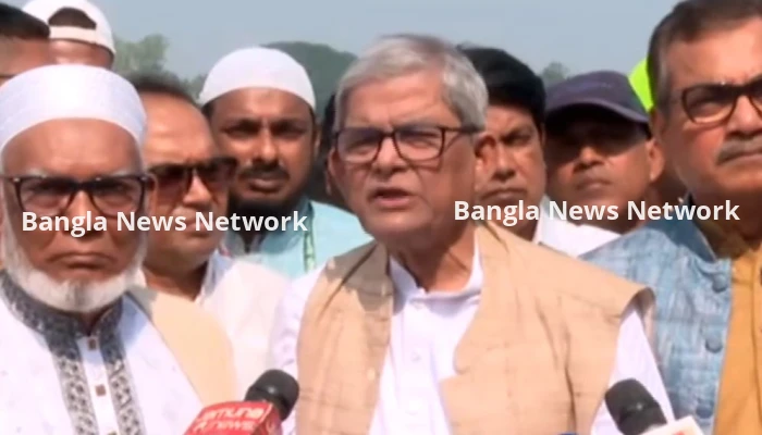 দাদাগিড়ি বন্ধ করে ভারতকে বন্ধুসুলভ আচরণের আহ্বান মির্জা ফখরুলের