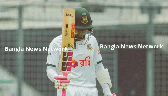 মুশফিকের ফিফটিতে বড় লিডের পথে বাংলাদেশ