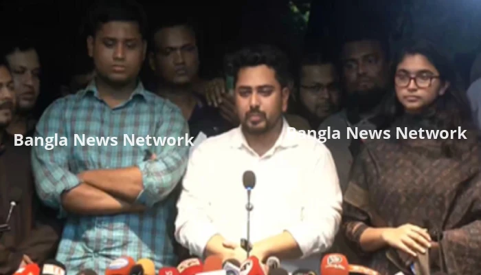 জাতীয় সাংবিধানিক কাউন্সিল গঠনে একমত এনসিপি, জানালেন নাহিদ ইসলাম