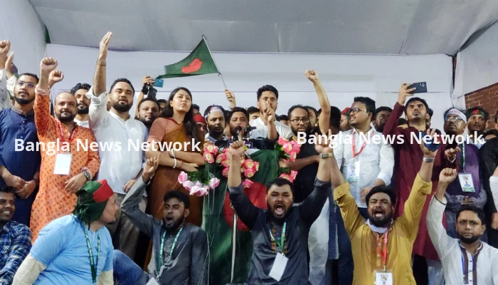 নয়া বাংলাদেশ- সংবিধানের জন্য রাজপথে এনসিপি: নাহিদ ইসলাম