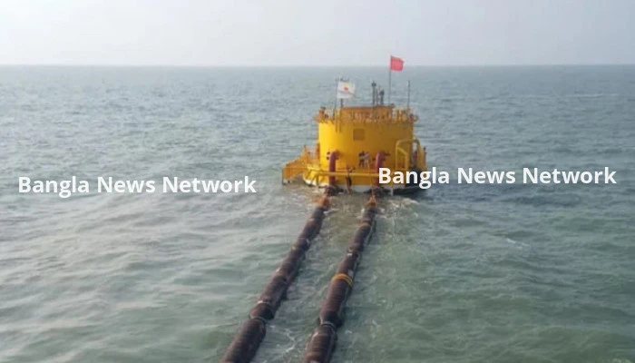 মহেশখালী স্টোরেজ থেকে পাইপলাইনে তেল আসছে পতেঙ্গায়
