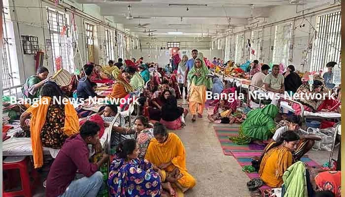 তীব্র দাবদাহে হাসপাতালে ধারণক্ষমতার বেশি রোগী