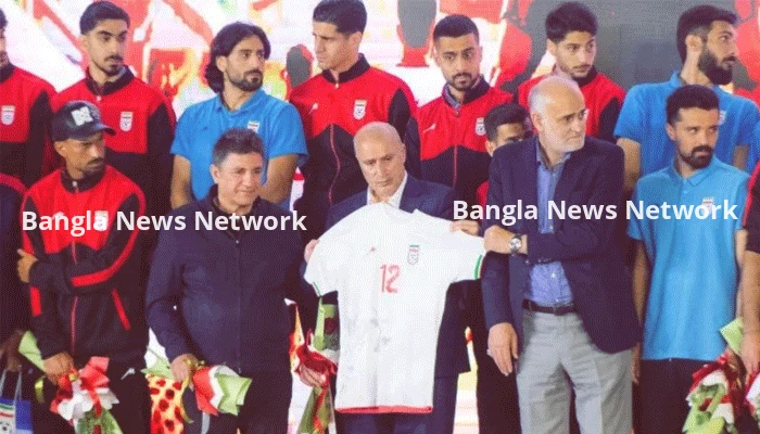 ইরানের এক দেশে খেলা, অন্য দেশে অনুশীলন