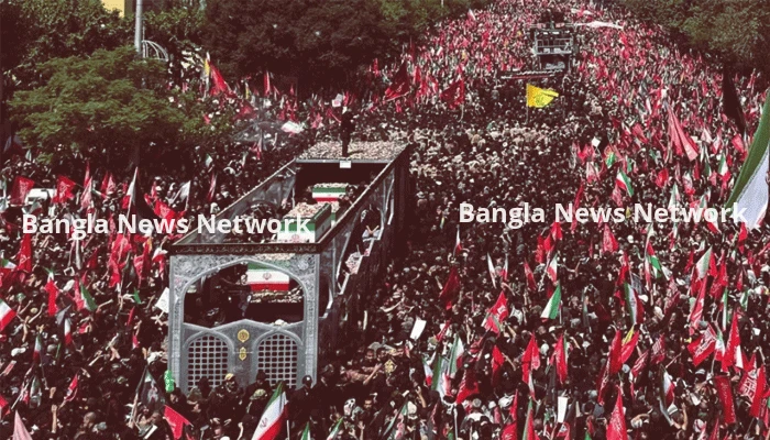 কোমে আজ খামেনির জানাজা, বিশাল শোক র‍্যালির প্রস্তুতি