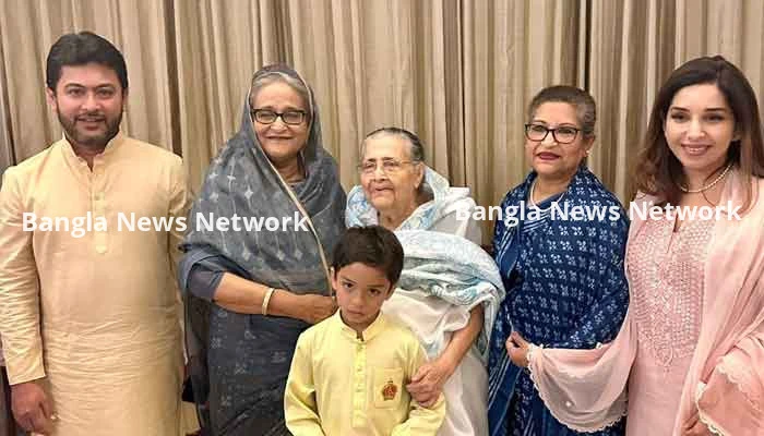 নিক্সন চৌধুরীর বাসায় প্রধানমন্ত্রী