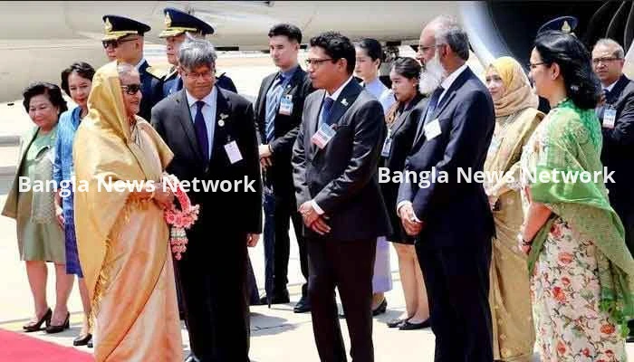 প্রধানমন্ত্রী শেখ হাসিনা ছয় দিনের সফরে থাইল্যান্ড পৌঁছেছেন