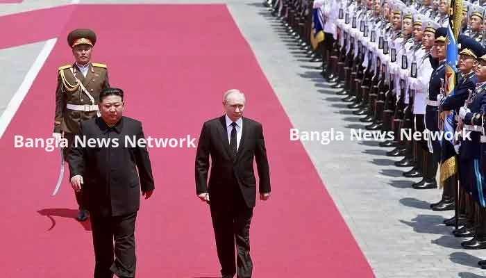 পুতিনকে লাল গালিচা সংবর্ধনা কিমের