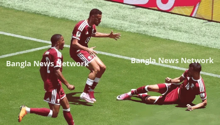 সুইজারল্যান্ডকে আটকে দিয়ে ইতিহাস গড়লো কাতার