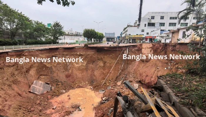 দক্ষিণ চীনে রেলওয়ে নির্মাণস্থল ধসে ১৩ জন নিখোঁজ