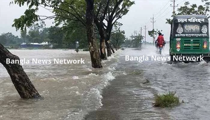 বৃষ্টি ও উজানের ঢলে ১২ জেলায় বন্যার আশঙ্কা