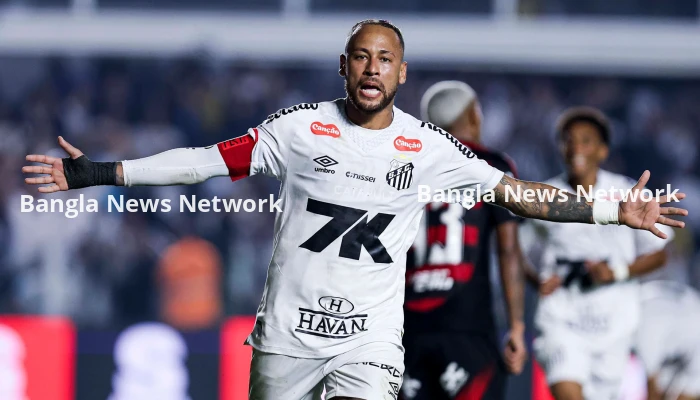 নেইমারের মাইলফলক ছোঁয়া গোলে সান্তোসের দারুণ জয়