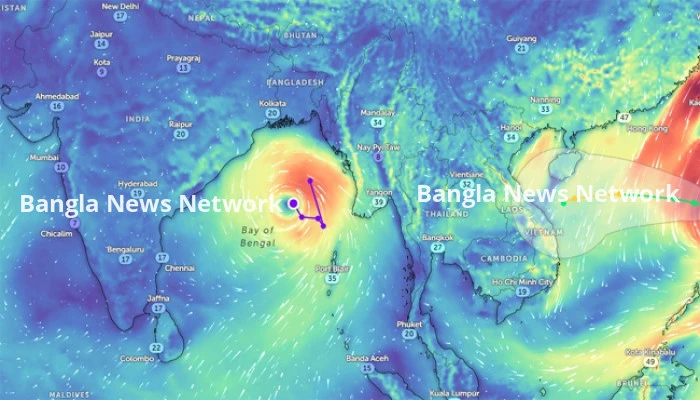 সাগরে ঘূর্ণিঝড় ‘দানা’, বন্দরে হুঁশিয়ারি সংকেত