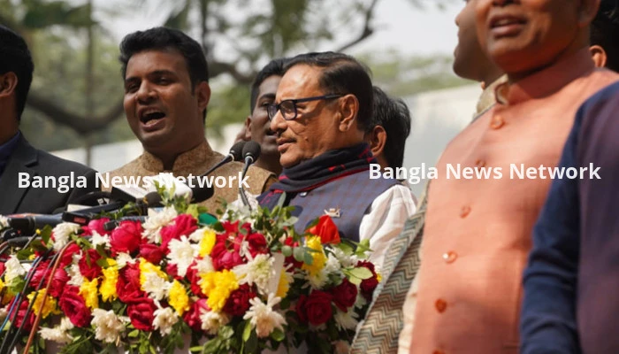 শেখ হাসিনা ভিসানীতি ও নিষেধাজ্ঞার পরোয়া করেন না : ওবায়দুল কাদের