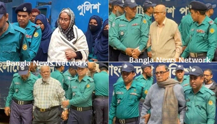 শেখ হাসিনার ১২ মন্ত্রী-প্রতিমন্ত্রীসহ ১৬ জন ট্রাইব্যুনালে