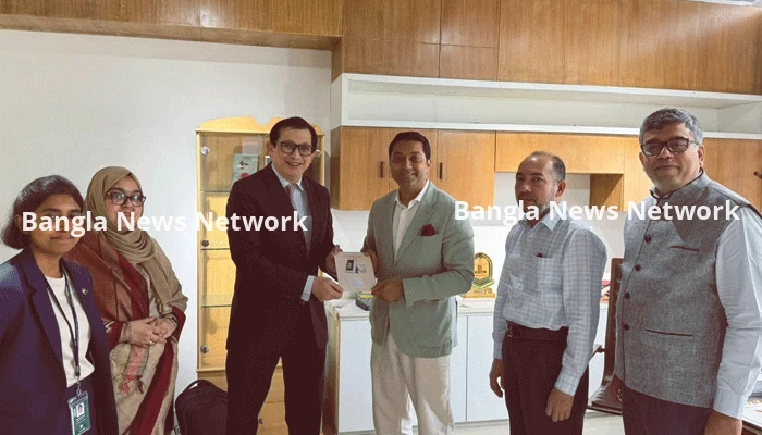 প্রাথমিক ও গণশিক্ষা প্রতিমন্ত্রীর সঙ্গে সিঙ্গাপুরের চার্জ দ্য অ্যাফেয়ার্সের সাক্ষাৎ