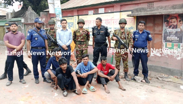 সিরাজগঞ্জে ২ পক্ষের সংঘর্ষের ঘটনায় আটক ৪
