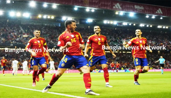 সার্বিয়াকে হারিয়ে কোয়ার্টারের পথে স্পেন