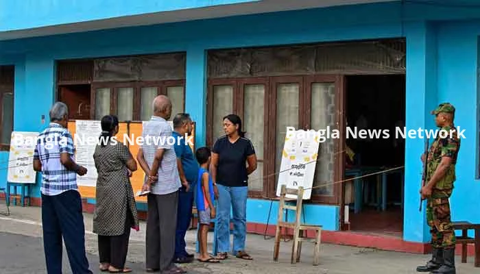 শ্রীলঙ্কায় প্রেসিডেন্ট নির্বাচনের ভোট গ্রহণ শুরু