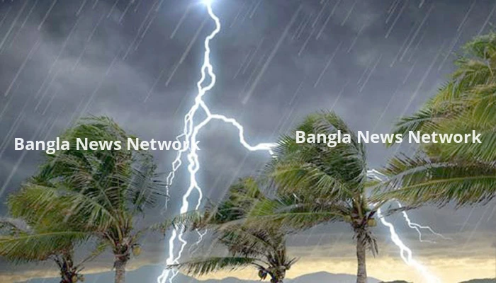 ঢাকাসহ ৭ বিভাগে ঝড় ও বজ্রবৃষ্টির পূর্বাভাস