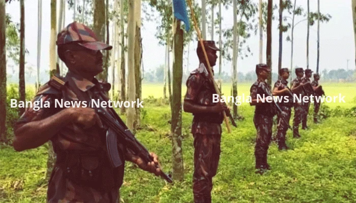 ফুলবাড়ী সীমান্তে বিজিবি’র কড়া নজরদারি