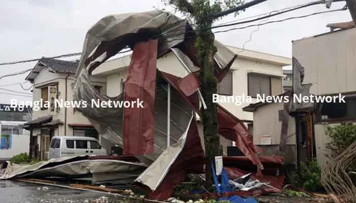 জাপানে রেকর্ড ভেঙ্গে শক্তিশালী টাইফুন, ৫০ লাখের বেশি মানুষকে স্থানান্তর