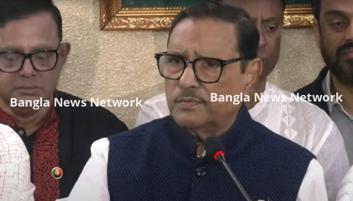 তারেক রহমানের দুর্নীতি নিয়ে কথা বললে সংবাদ হয় না: ওবায়দুল কাদের