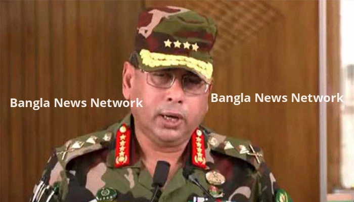 সেনাবাহিনী দেশের ক্রান্তিকালে পাশে দাঁড়িয়েছে : সেনাপ্রধান